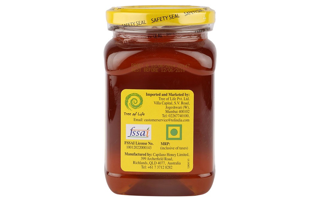 Capilano 100% Pure Australian Honey    Glass Jar  500 grams